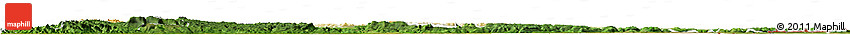 Physical Horizon Map of Nakhon Ratchasima, satellite outside