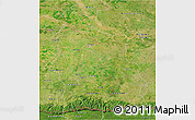 Satellite 3D Map of Sisaket