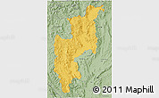 Savanna Style 3D Map of Chiang Mai