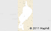 Classic Style Simple Map of Lampang