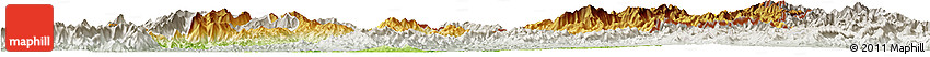 Physical Horizon Map of Nan, lighten, semi-desaturated