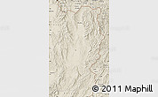 Shaded Relief Map of Nan