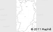 Blank Simple Map of Nan