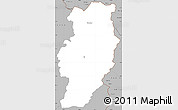 Gray Simple Map of Nan