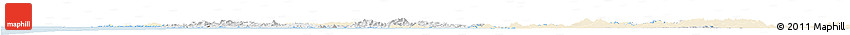 Classic Style Horizon Map of Southern, single color outside