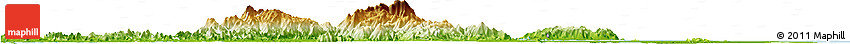 Physical Horizon Map of Nakhon Thammarat
