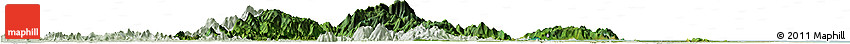 Satellite Horizon Map of Nakhon Thammarat, lighten