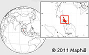 Blank Location Map of Songkhla