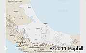 Classic Style Panoramic Map of Songkhla