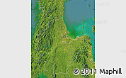 Satellite Map of Surat Thani