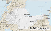 Classic Style Panoramic Map of Surat Thani