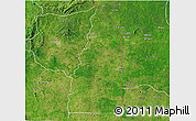 Satellite 3D Map of Tchamba (Nyala)