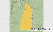 Savanna Style Map of Tchamba (Nyala)