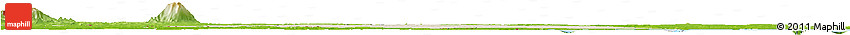 Shaded Relief Horizon Map of Zio, physical outside Shaded Relief Horizon Map of Zio, physical outside