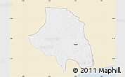 Classic Style Map of Zio, single color outside