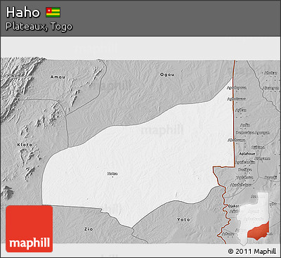 Gray 3D Map of Haho