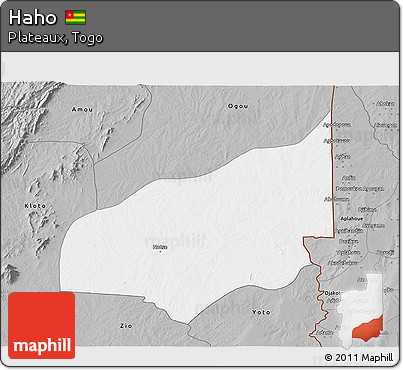 Gray 3D Map of Haho