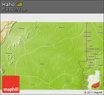 Physical 3D Map of Haho