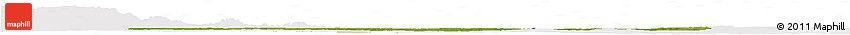 Satellite Horizon Map of Haho, cropped outside