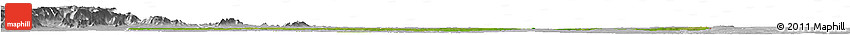 Satellite Horizon Map of Haho, lighten, desaturated