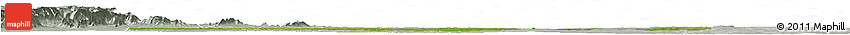 Satellite Horizon Map of Haho, lighten, semi-desaturated