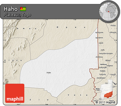 Classic Style Map of Haho