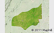 Satellite Map of Haho, lighten