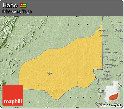 Savanna Style Map of Haho