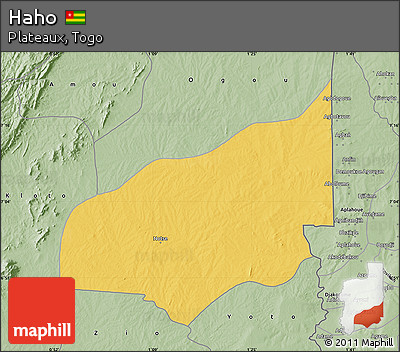 Savanna Style Map of Haho