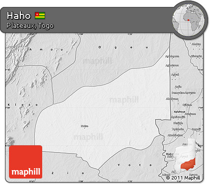 Silver Style Map of Haho