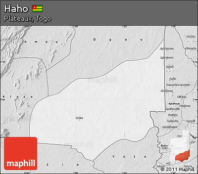 Silver Style Map of Haho