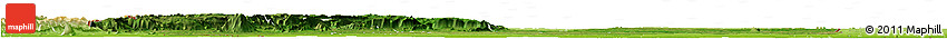 Satellite Horizon Map of Plateaux, physical outside