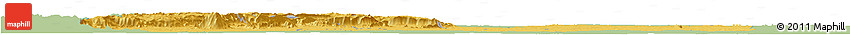 Savanna Style Horizon Map of Plateaux, single color outside