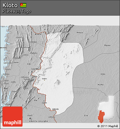 Gray 3D Map of Kloto
