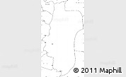 Blank Simple Map of Kloto