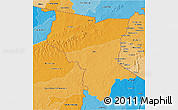 Political Shades 3D Map of Savanes