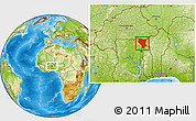 Physical Location Map of Savanes