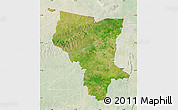 Satellite Map of Savanes, lighten