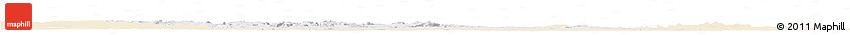 Classic Style Horizon Map of Tone, single color outside