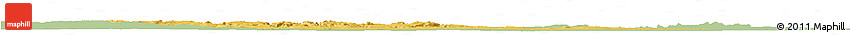 Savanna Style Horizon Map of Tone, single color outside