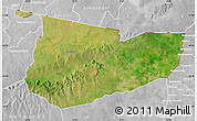 Satellite Map of Tone, lighten, desaturated