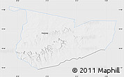 Silver Style Map of Tone, single color outside