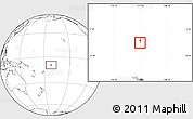 Savanna Style Location Map of Tokelau, blank outside, hill shading inside