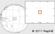 Savanna Style Location Map of Tokelau, blank outside