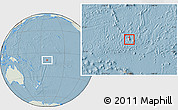 Savanna Style Location Map of Tokelau, lighten, land only, hill shading
