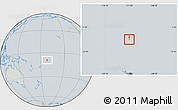 Savanna Style Location Map of Tokelau, lighten, semi-desaturated