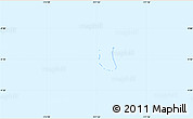 Gray Simple Map of Tokelau, single color outside