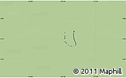 Savanna Style Simple Map of Tokelau, cropped outside