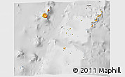 Political 3D Map of Ha'apai, lighten, desaturated