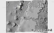 Shaded Relief 3D Map of Ha'apai, darken, desaturated